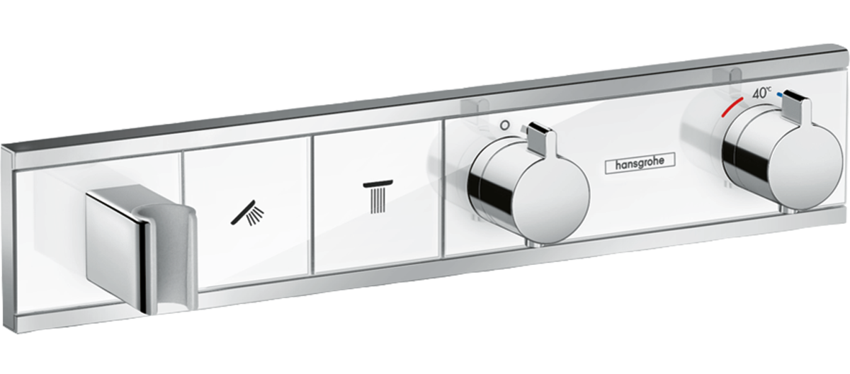 

Термостат Hansgrohe RainSelect скрытого монтажа, для 2 потребителей 15355400