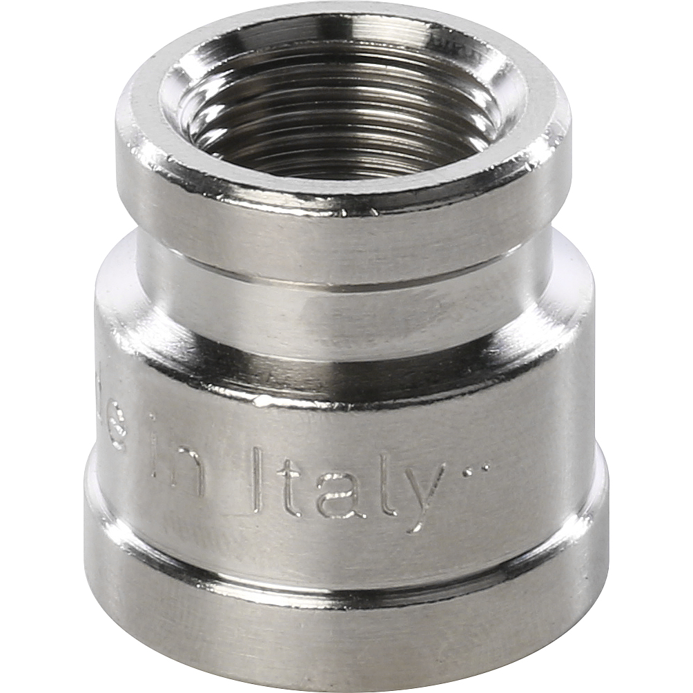 

STOUT Муфта переходная ВВ 1/2" x 3/8" никелированная