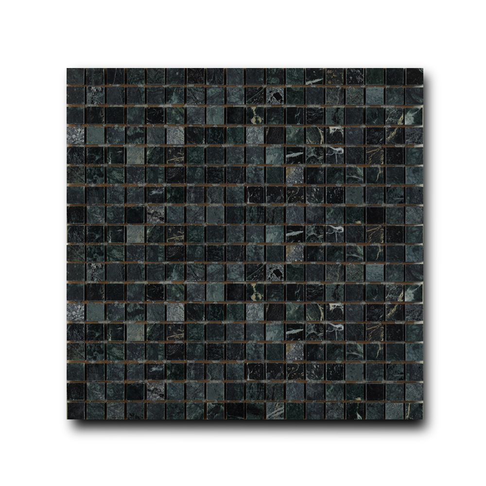 

Мраморная мозаика Art&Natura Marble Mosaic (1,5х1,5) Green Tinos 30,5х30,5