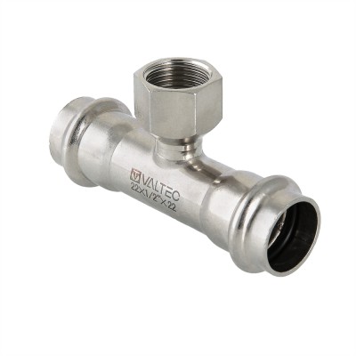 

Пресс-тройник из нержавеющей стали Valtec ВР 35 мм x 1 1/4"