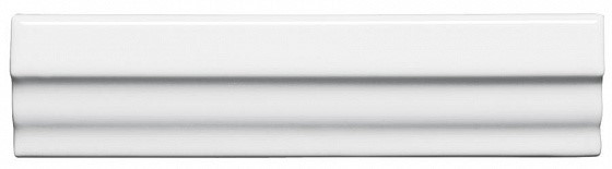 

Керамическая плитка Adex Neri ADNE5329 Cornisa Clasica Blanco Z бордюр 3,5х15