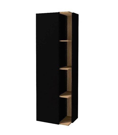 

Шкаф-колонна Jacob Delafon Terrace 150x50 L подвесной мягкий черный EB1179G-M61