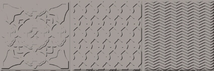 

Керамическая плитка Monopole Esencia Relieve Gris Brillo СП663 настенная 10x30