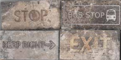 

Керамогранит Serenissima New York Road Signs Mix Broadway декор 10x20