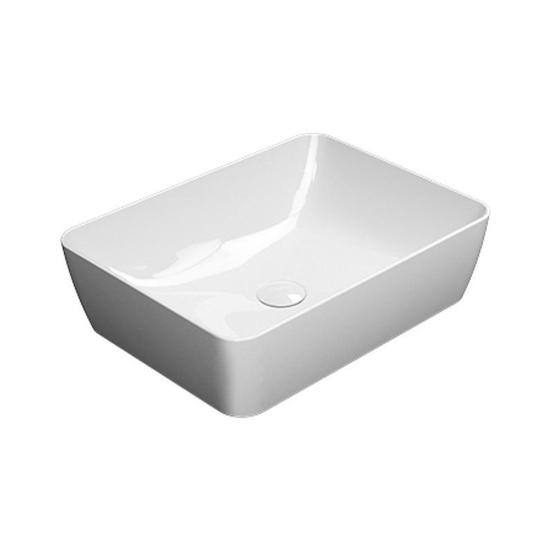 Раковина GSI NUBES 50 белый 9037PVC11
