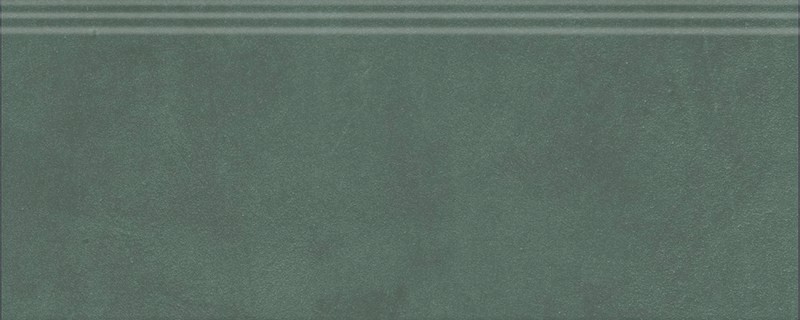Керамическая плитка Kerama Marazzi Чементо FMF021R плинтус зелёный матовый обрезной 30x12