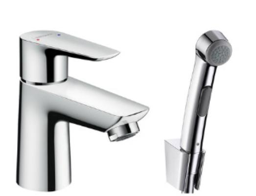 

Смеситель для раковины Hansgrohe Talis E 71 с гигиеническим душем 71729000