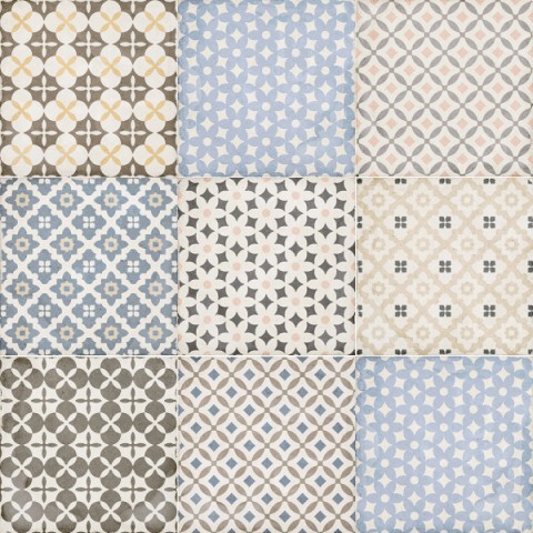 

Керамогранит Equipe Art Nouveau 24412 Alameda Colour (Mix8) 20x20