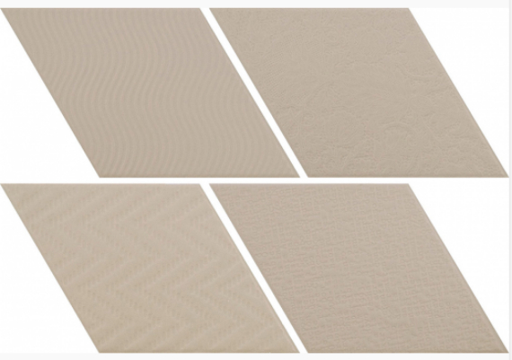 

Керамогранит Equipe Rhombus Light Grey 21290 14x24