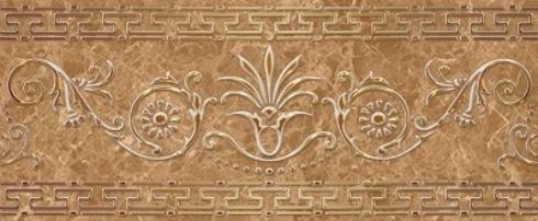 

Керамическая плитка Керлайф Imperial Classico Moca 1 бордюр 13x31,5