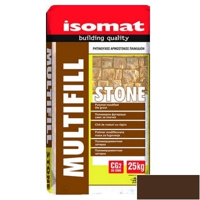 Затирка Isomat Multifill Stone 08 Brown 25 кг