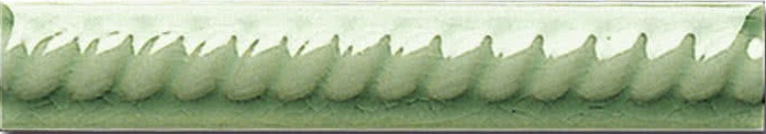 

Керамическая плитка Adex Modernista ADMO5188 Trenza PB C/C Verde Oscuro бордюр 2,5x15