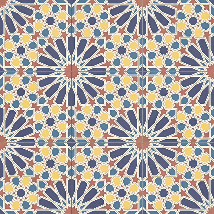 

Керамогранит Aparici Alhambra +31573 Blue Natural 59,2x59,2