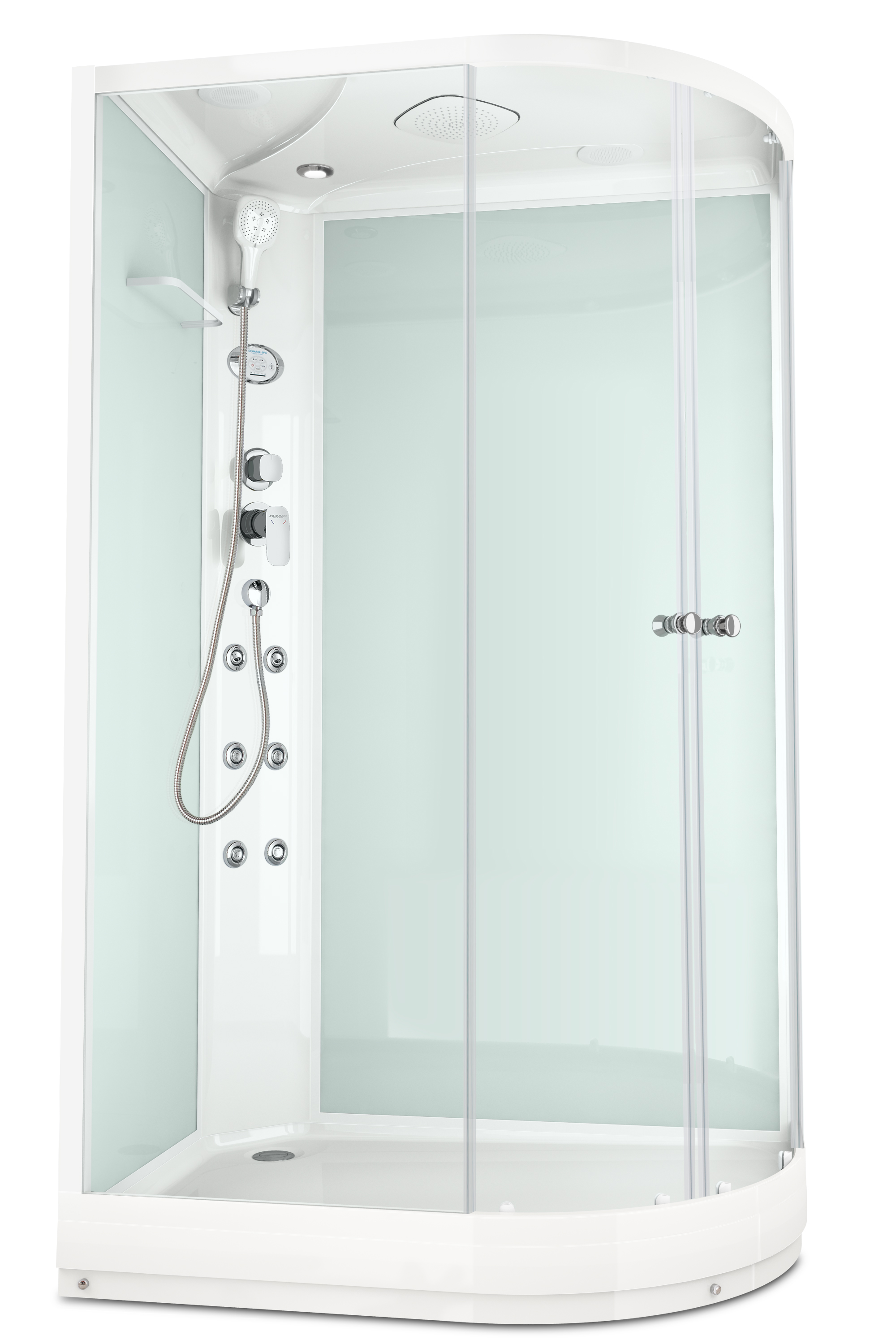 

Душевая кабина DOMANI-Spa Delight 128 L 120х80х218 DS01D128LLWCl10