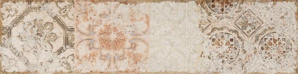 

Керамическая плитка Cifre Soul Decor Ivory Brillo декор 7,5х30