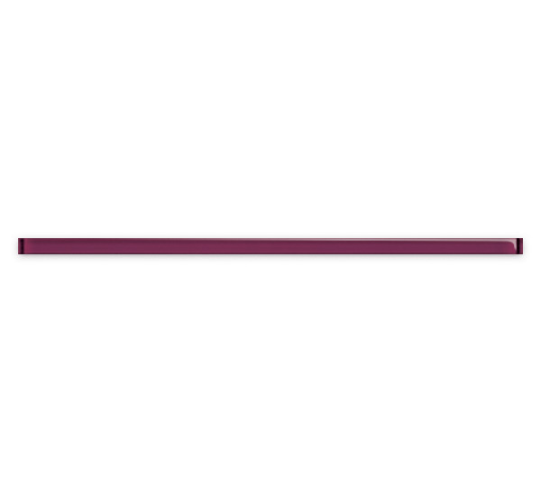 

Керамическая плитка Mei Universal Glass Спецэлемент стеклянный пурпурный 2x60 (UG1L222)
