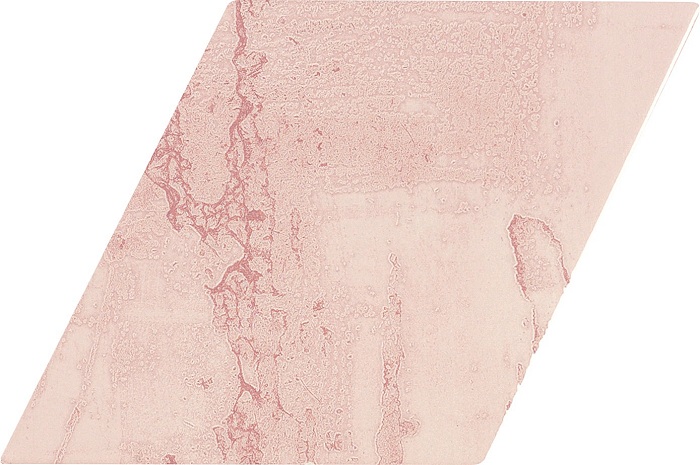 

Керамическая плитка Ape Snap Rombo Pink Настенная 15x29,5