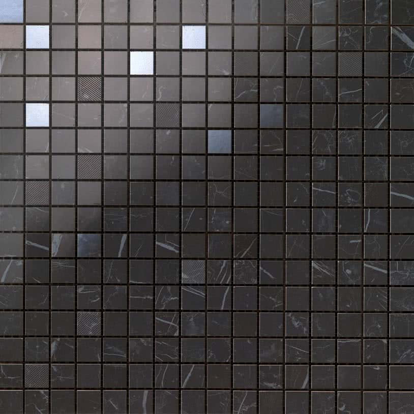 

Керамическая плитка Atlas Concorde Marvel Stone Nero Marquina Mosaic Q 30,5х30,5