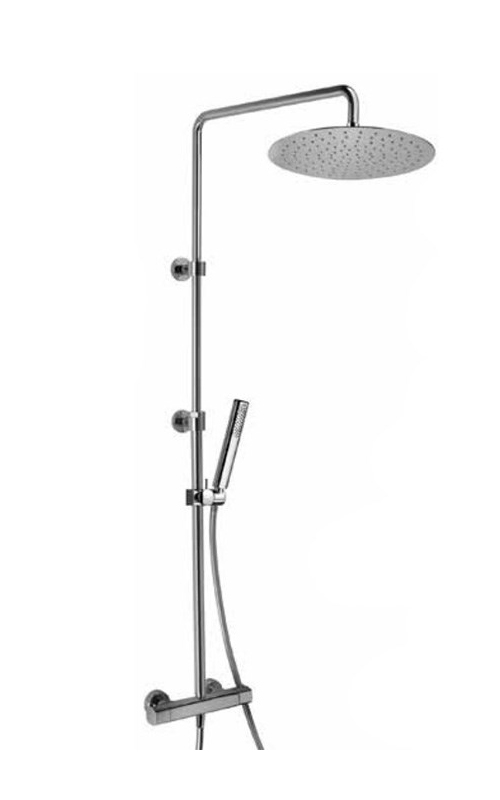 

Душевая система с термостатом Paini Ovo хром 86CR689THT21P1