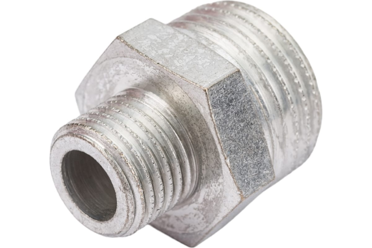 Elsen Ниппель НН 1/4", 1/2" TIN латунь переходной