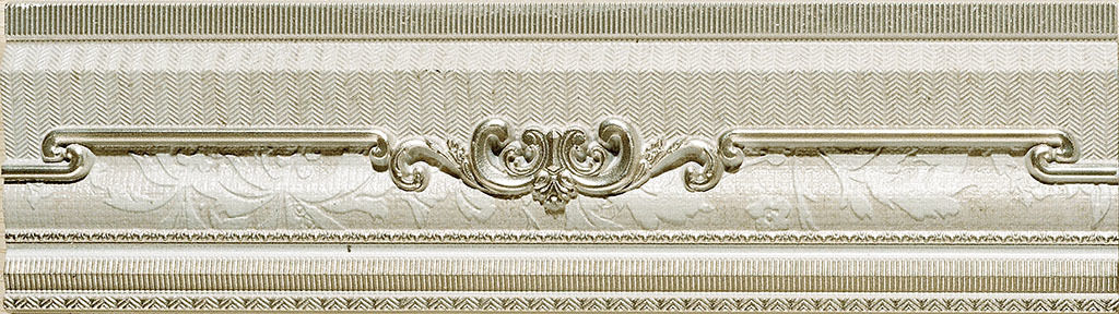 

Керамическая плитка Azulev Cachemir List Decoro Marfil бордюр 7x25