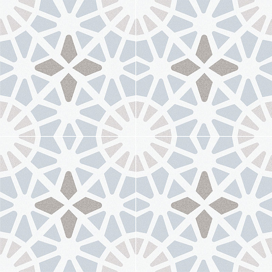 Керамическая плитка Dual Gres Adele Light Blue Напольная 45x45