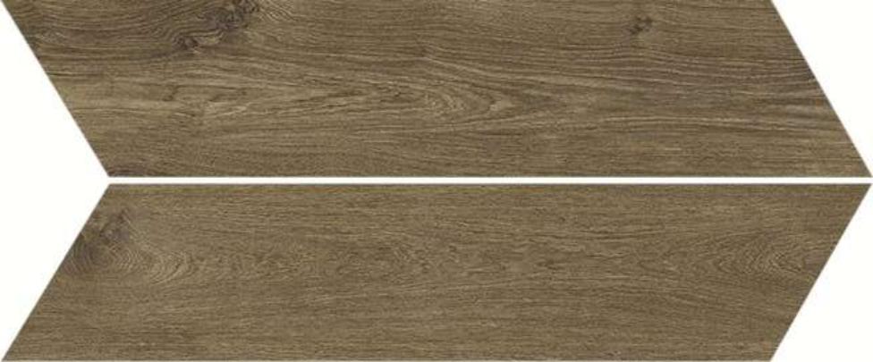 Керамогранит Ragno Ossimori Marrone Extra Matt Chevron R9SY Rett 11x54