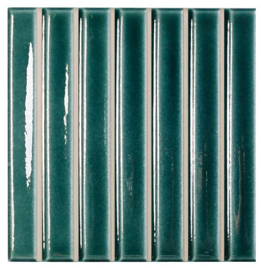 Керамогранит Wow Sweet Bars Teal Gloss 11,6x11,6