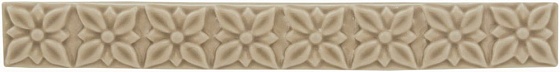 

Керамическая плитка Adex Studio ADST4021 Relieve Ponciana Silver Sands Декор 3x19,8