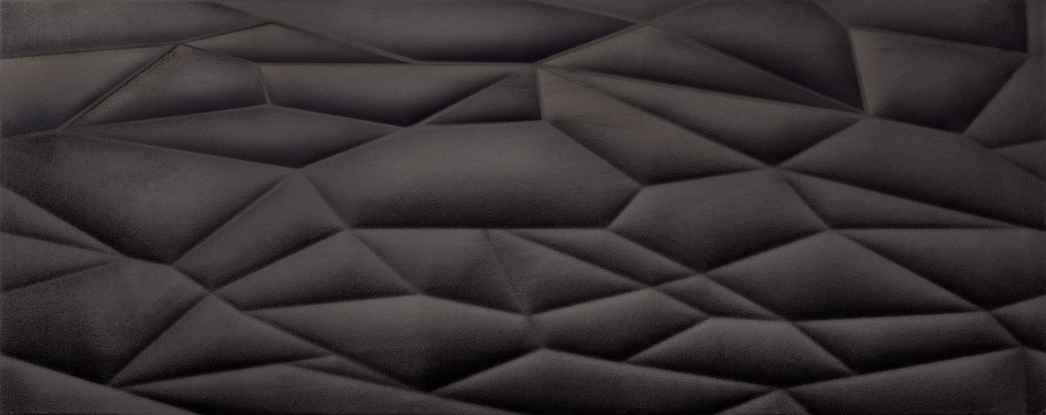

Керамическая плитка Tubadzin Tokyo W-Mitaka black structure настенная 29,8x74,8