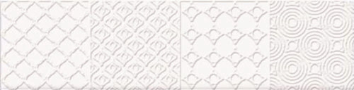 

Керамическая плитка Dual Gres Dekor Dolce White настенная 7,3x30
