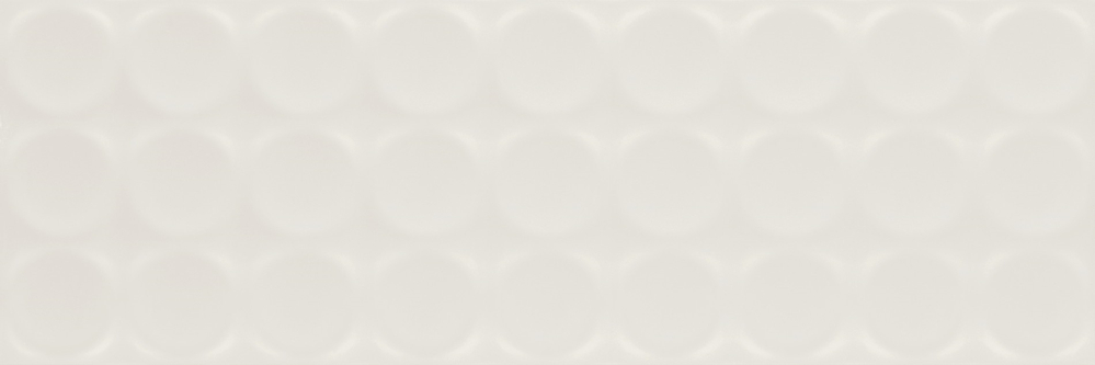 

Керамическая плитка Serra Flavia 518 Circle Decor Off White декор 30x90