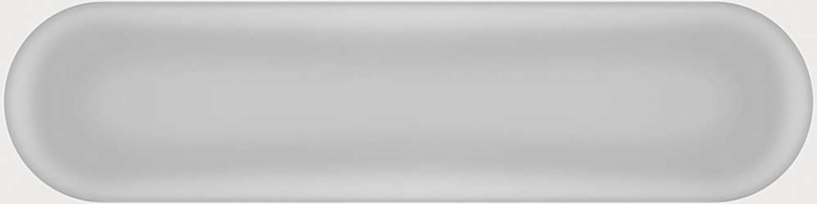 Керамическая плитка Cifre Oval Grey Brillo настенная 7,5х30