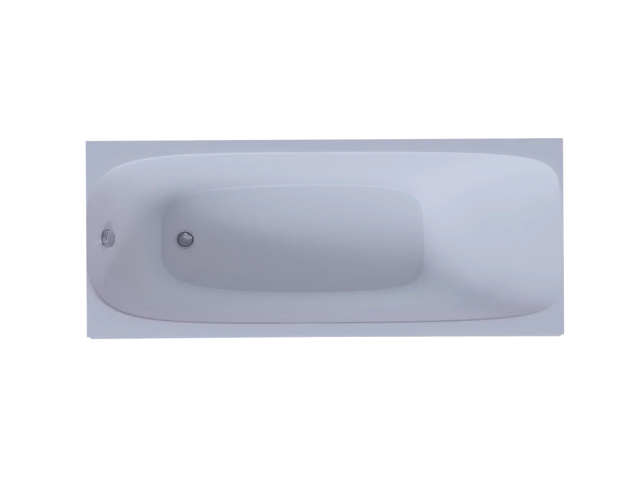 Акриловая ванна Акватек Альфа 1700х700 с фронтальной панелью ALF170-0000047