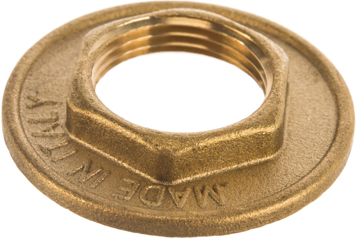 Elsen Гайка стопорная В 3/4" латунь с фланцем