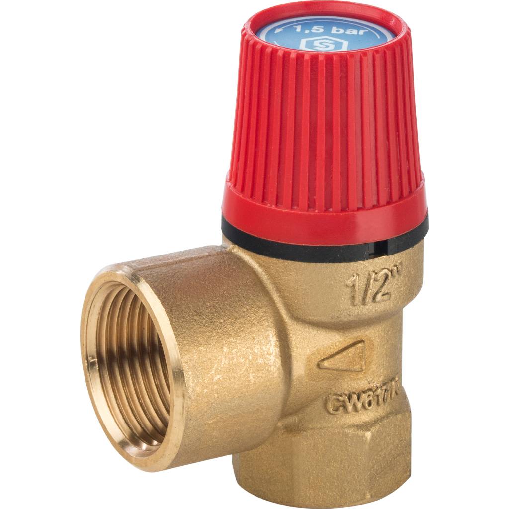 STOUT Клапан предохранительный 15 x 1/2"