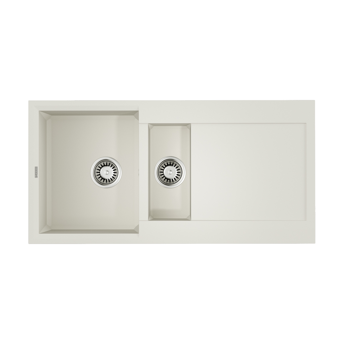 Мойка для кухни Omoikiri Sakaime 100-2-WH белый 4993895