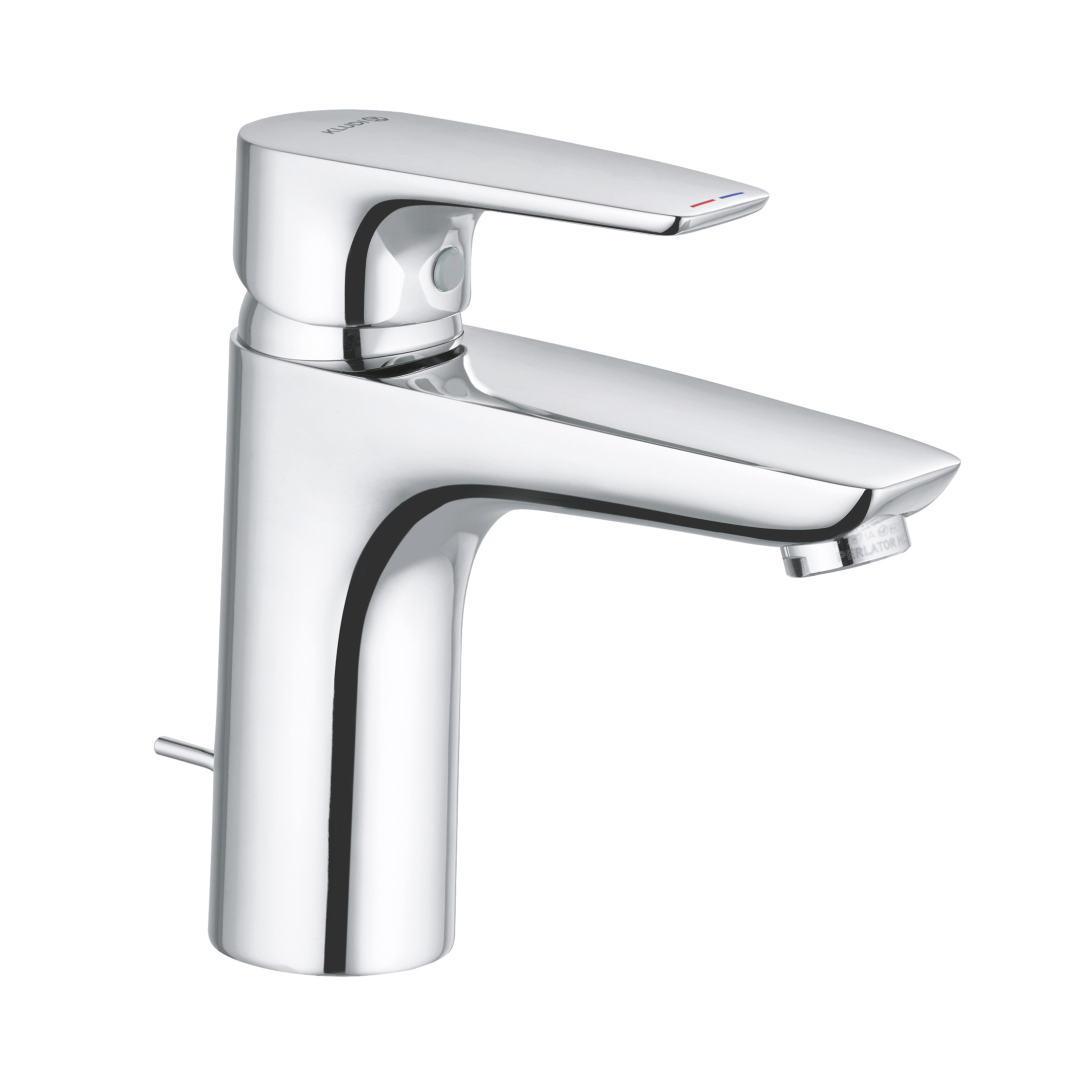 

Смеситель для раковины Kludi Pure&Solid с донным клапаном хром 342900575
