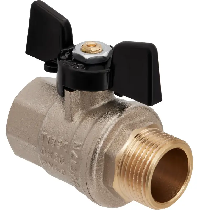 Запорные краны Hoobs с бабочкой