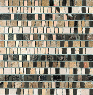 

Стеклянная Мозаика Dune Mosaico 186725 Luxor 30x30