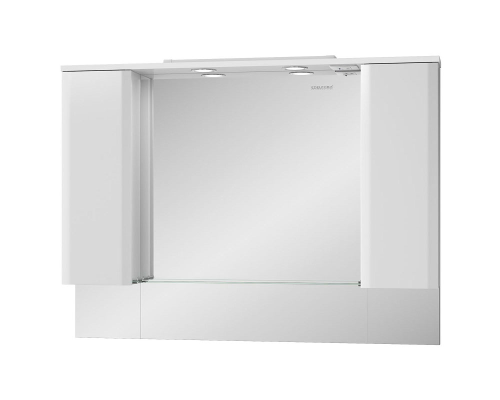 

Зеркальный шкаф EDELFORM Амата 120 белый 35642
