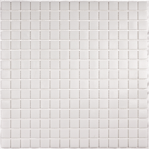 

Стеклянная Мозаика Bonaparte Simple White (на бумаге) (4x20x20) 32,7x32,7