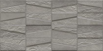 

Керамогранит Ibero Materika Tektonia Dark Grey декор 31,6x63,5