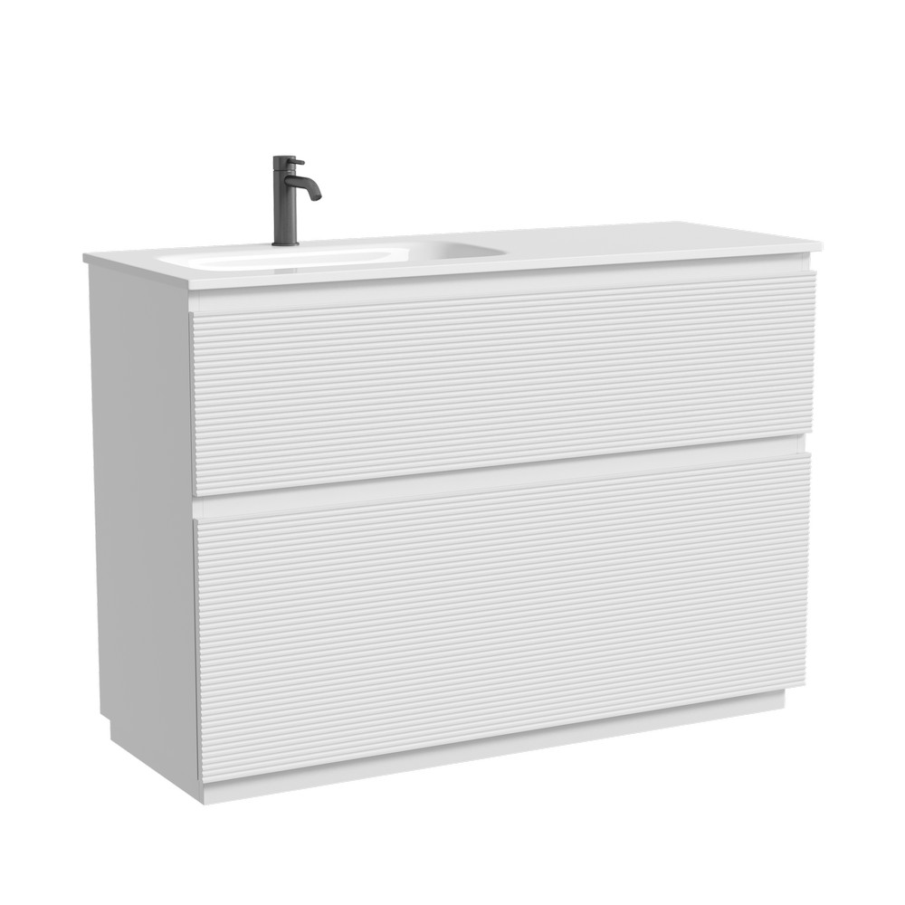 Тумба под раковину SANCOS Folk Floor 120 напольная Bianco FL120FLW