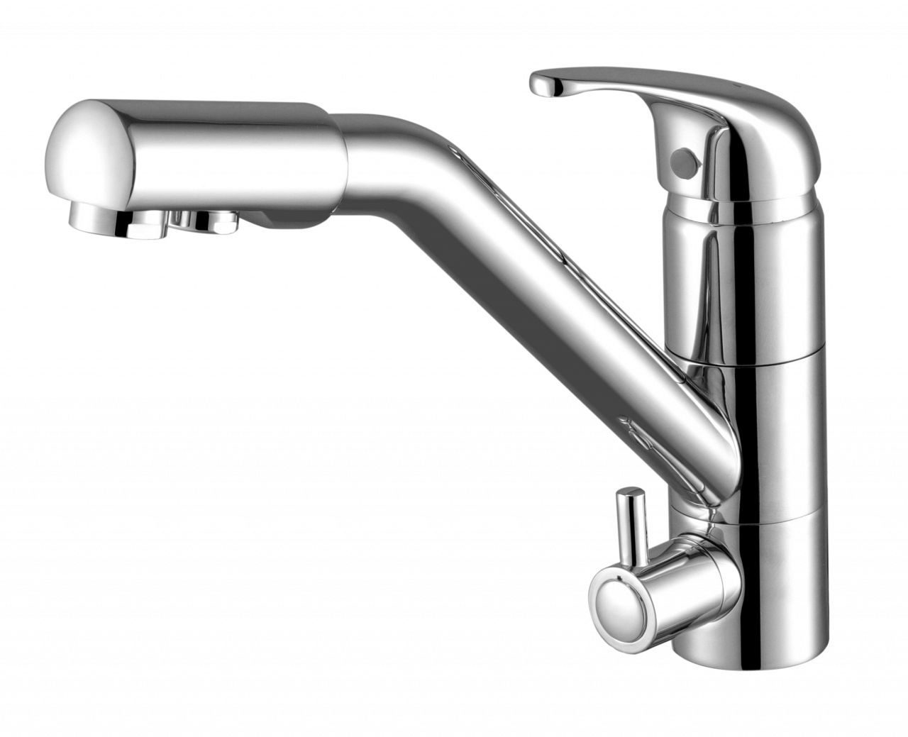 Смеситель для кухни Paulmark Hessen хром He213017-CR