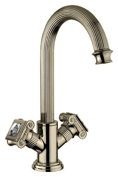 

Смеситель для раковины Cezares Olimp бронза, ручка Swarovski OLIMP-LS2-02-Sw