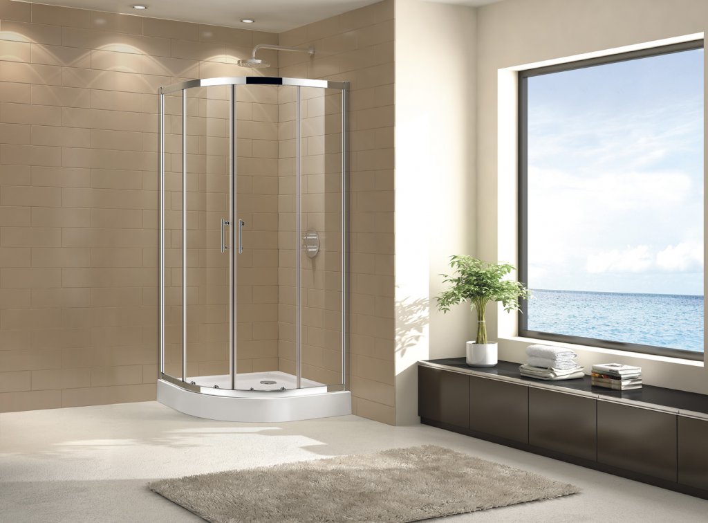

Душевой уголок CEZARES ECO-R-2 1900x900x900 Хром