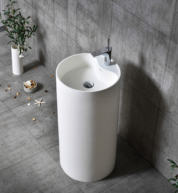 

Раковина NT Bathroom Rimini 455x455 из искусственного камня NT407