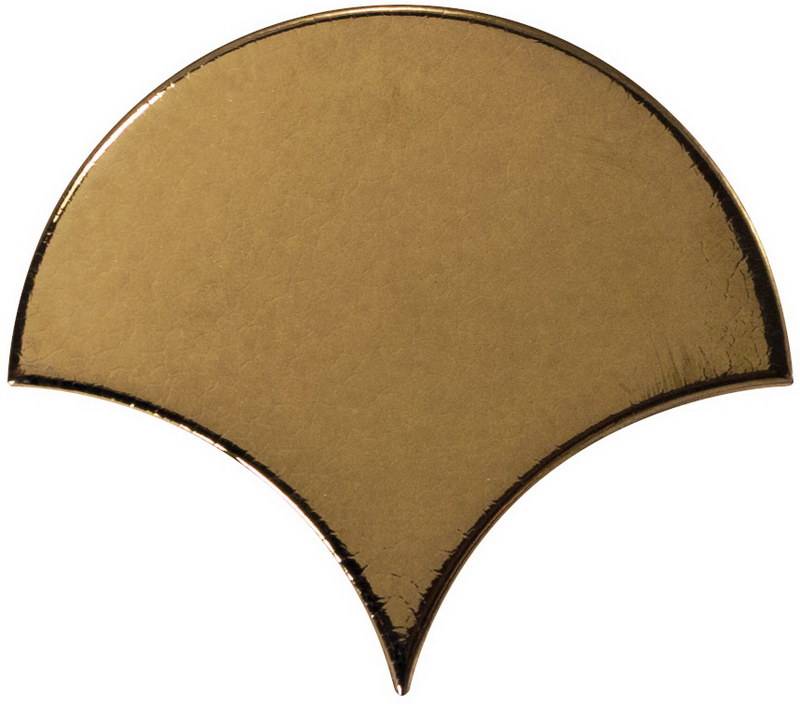 

Керамическая плитка Equipe Scale Fan Metallic Настенная 10,6x12