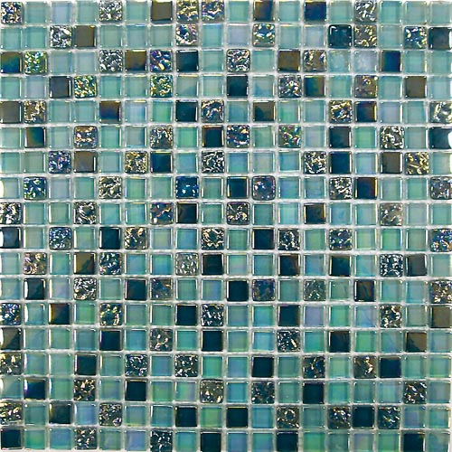 

Стеклянная Мозаика Bonaparte Sea Drops (8x15x15) 30x30